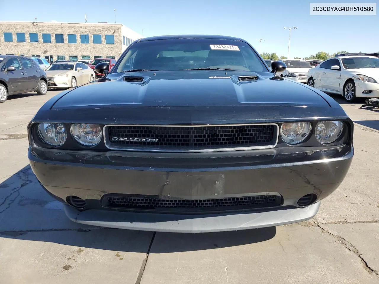 2013 Dodge Challenger Sxt VIN: 2C3CDYAG4DH510580 Lot: 73430424