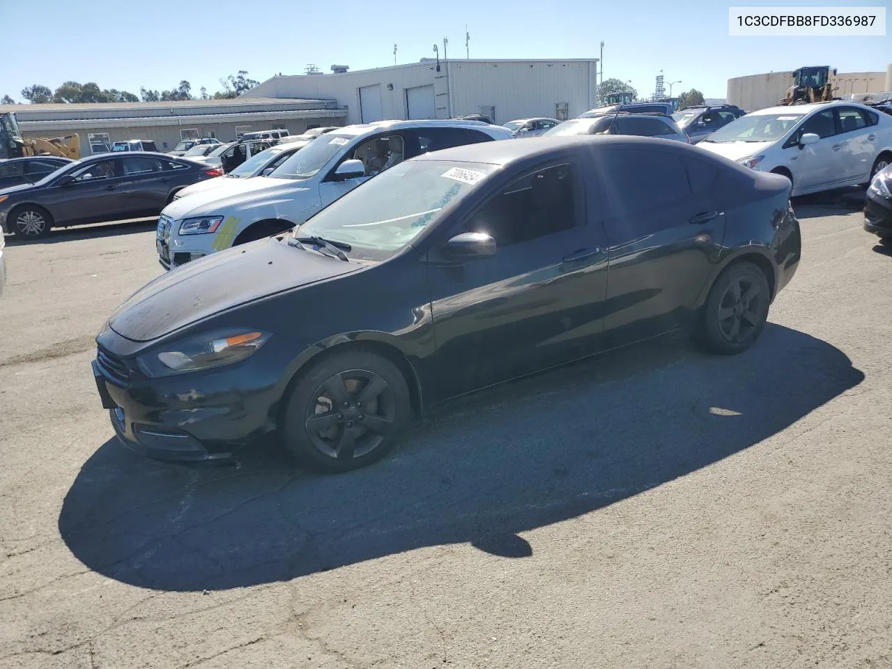 2015 Dodge Dart Sxt VIN: 1C3CDFBB8FD336987 Lot: 73066454