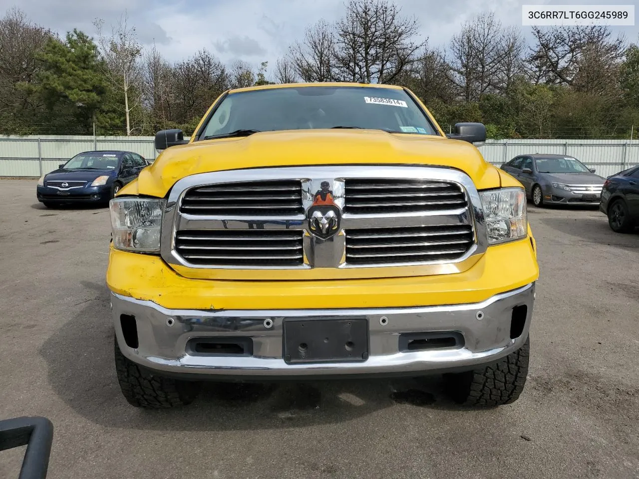 2016 Ram 1500 Slt VIN: 3C6RR7LT6GG245989 Lot: 73583614