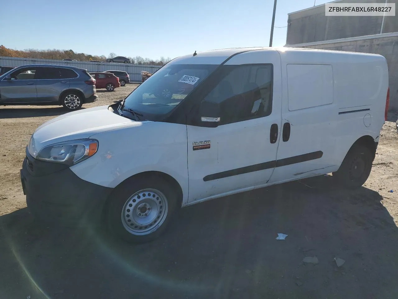 2020 Ram Promaster City VIN: ZFBHRFABXL6R48227 Lot: 80057474