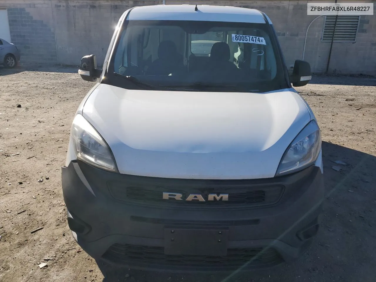 2020 Ram Promaster City VIN: ZFBHRFABXL6R48227 Lot: 80057474