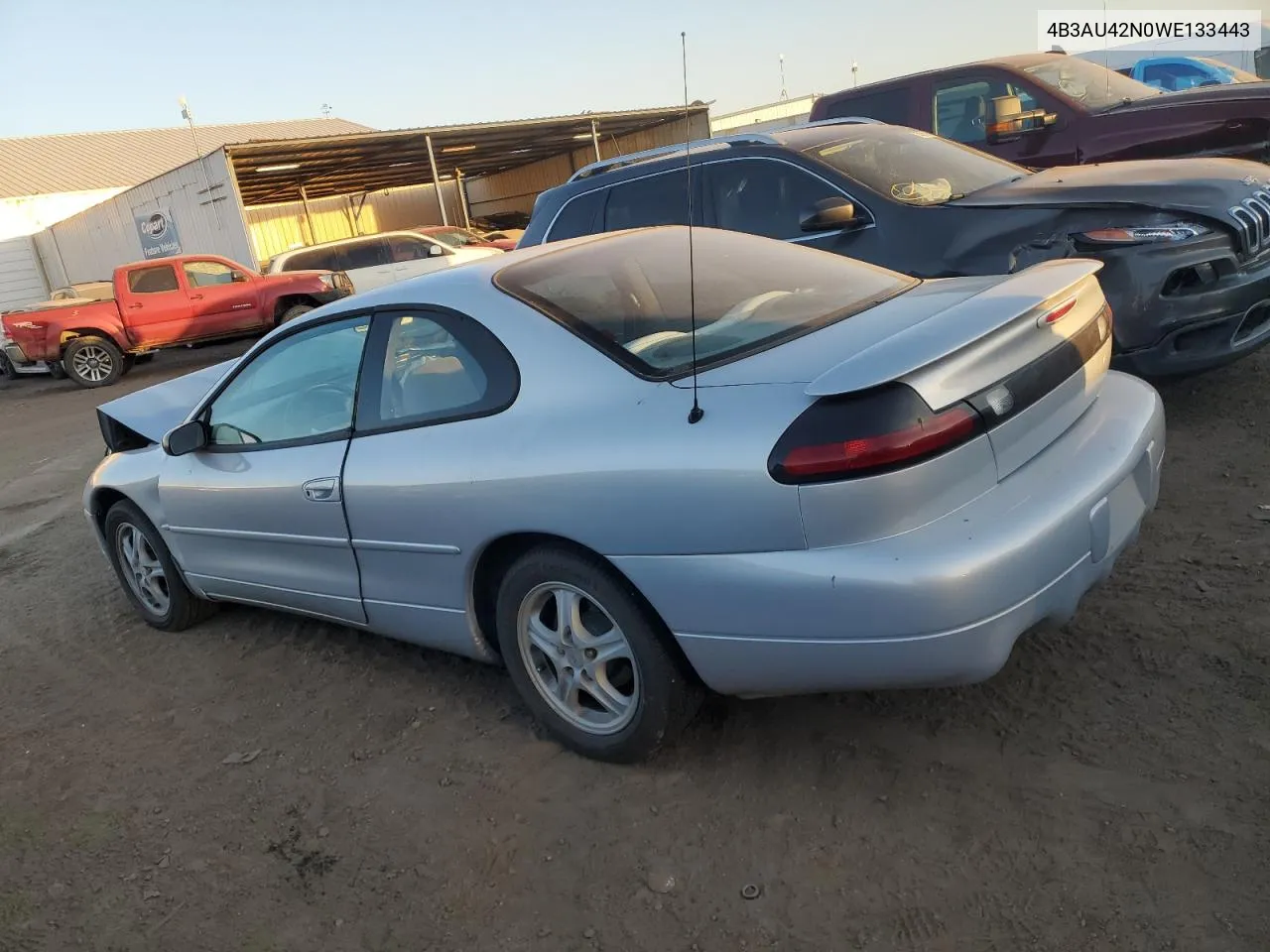 1998 Dodge Avenger VIN: 4B3AU42N0WE133443 Lot: 74848614