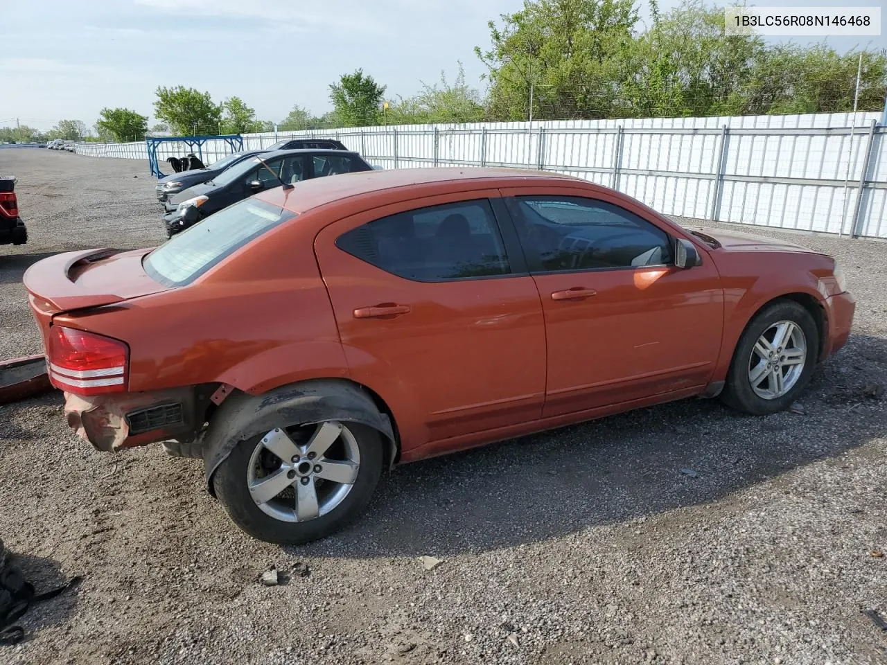 1B3LC56R08N146468 2008 Dodge Avenger Sxt