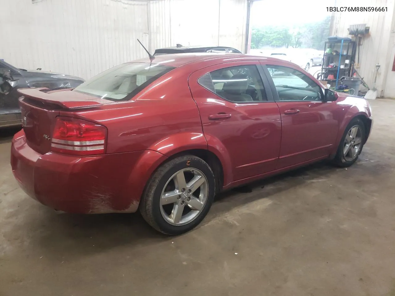 2008 Dodge Avenger R/T VIN: 1B3LC76M88N596661 Lot: 55634184