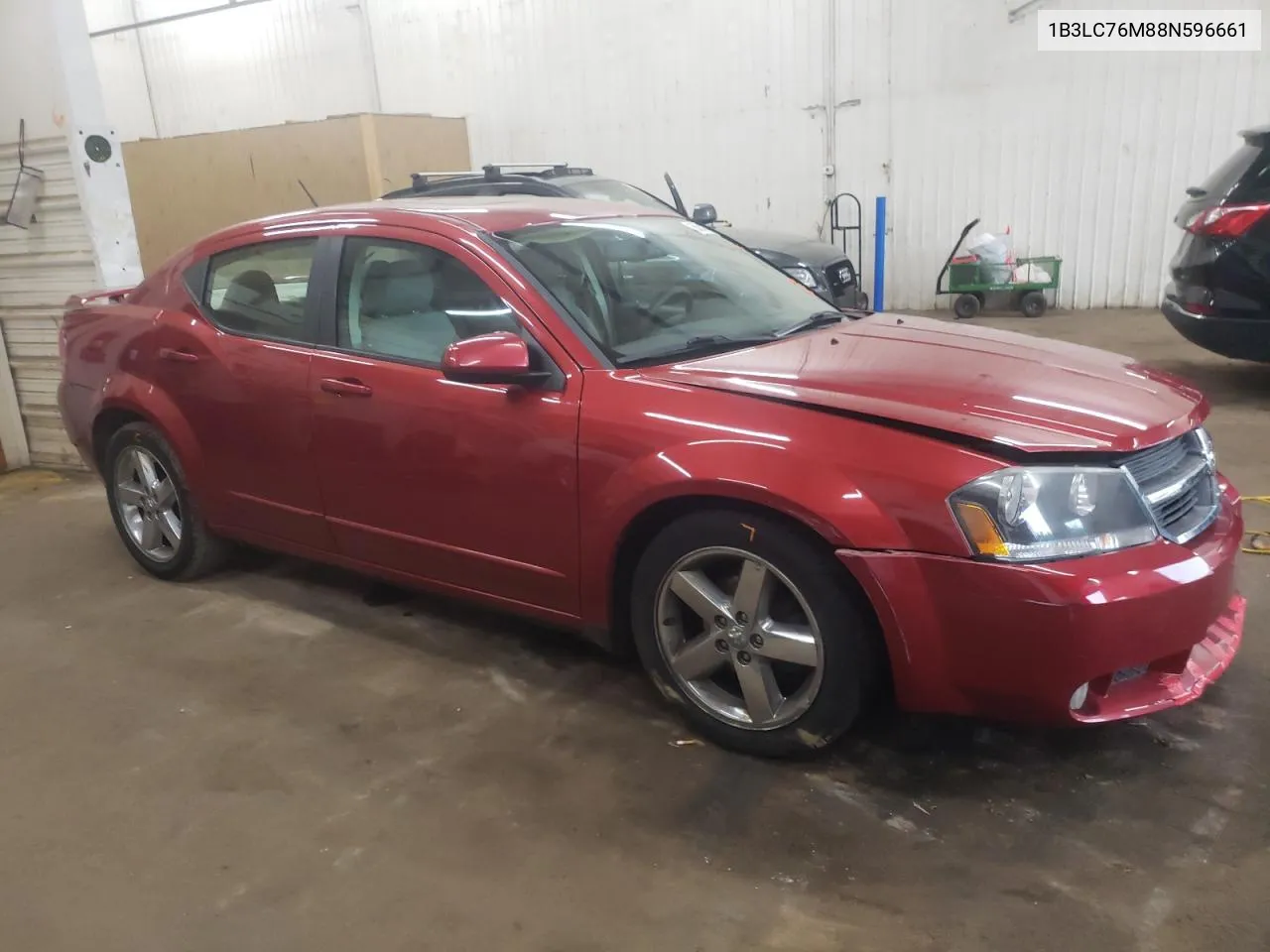 2008 Dodge Avenger R/T VIN: 1B3LC76M88N596661 Lot: 55634184