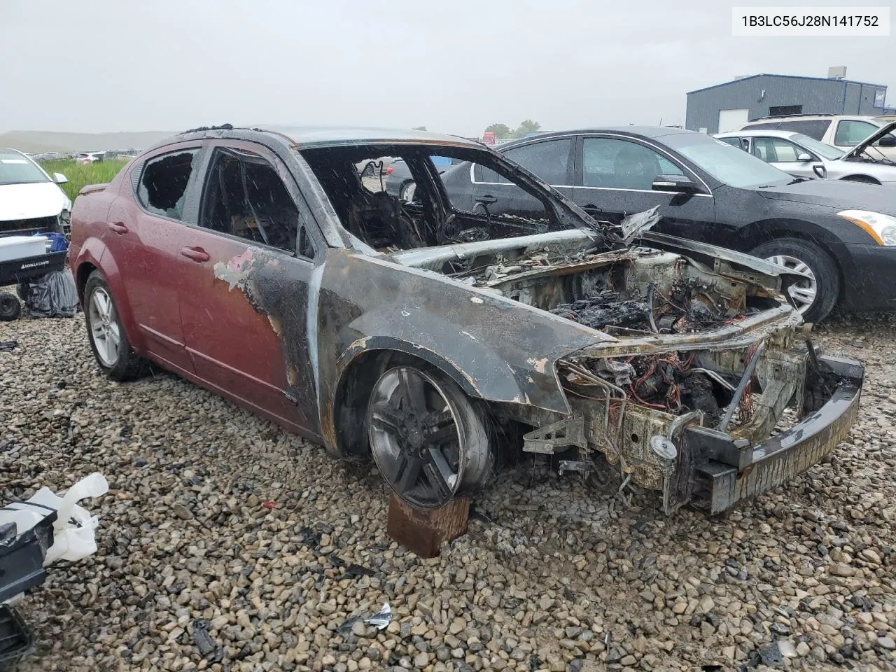 2008 Dodge Avenger Sxt VIN: 1B3LC56J28N141752 Lot: 55698834