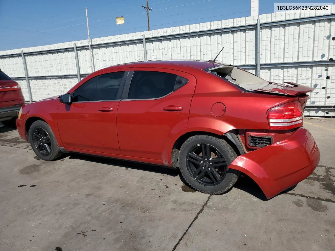 2008 Dodge Avenger Sxt VIN: 1B3LC56K28N282040 Lot: 63027394