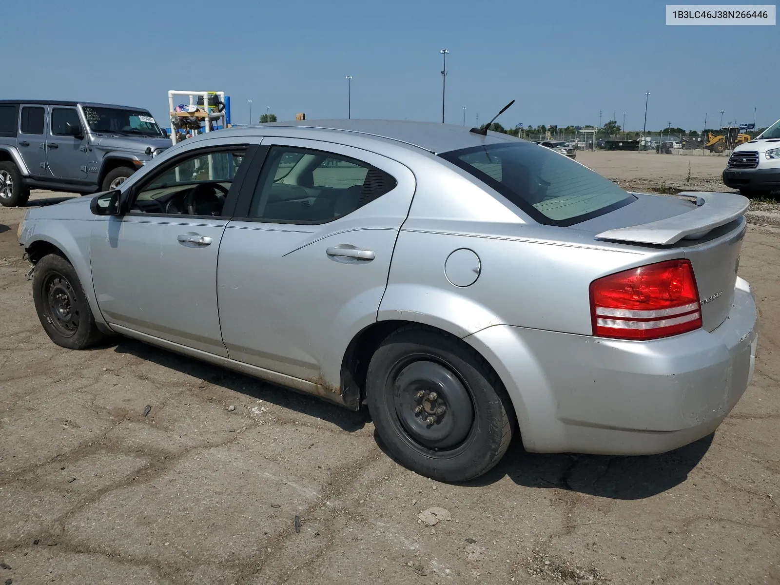 1B3LC46J38N266446 2008 Dodge Avenger Se