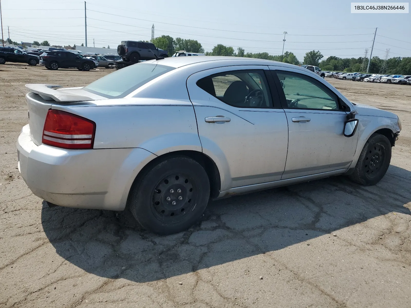 1B3LC46J38N266446 2008 Dodge Avenger Se