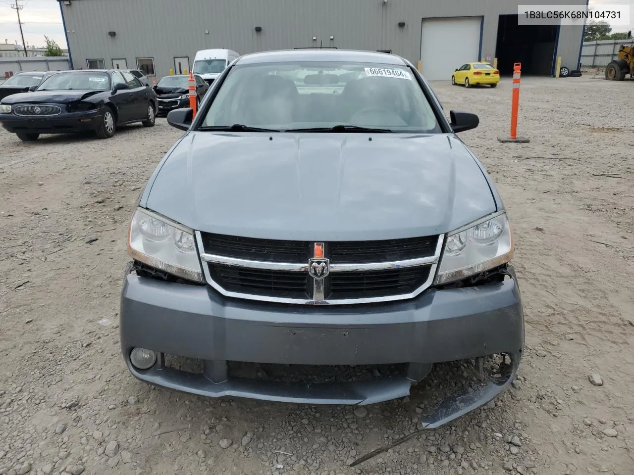 2008 Dodge Avenger Sxt VIN: 1B3LC56K68N104731 Lot: 66619464