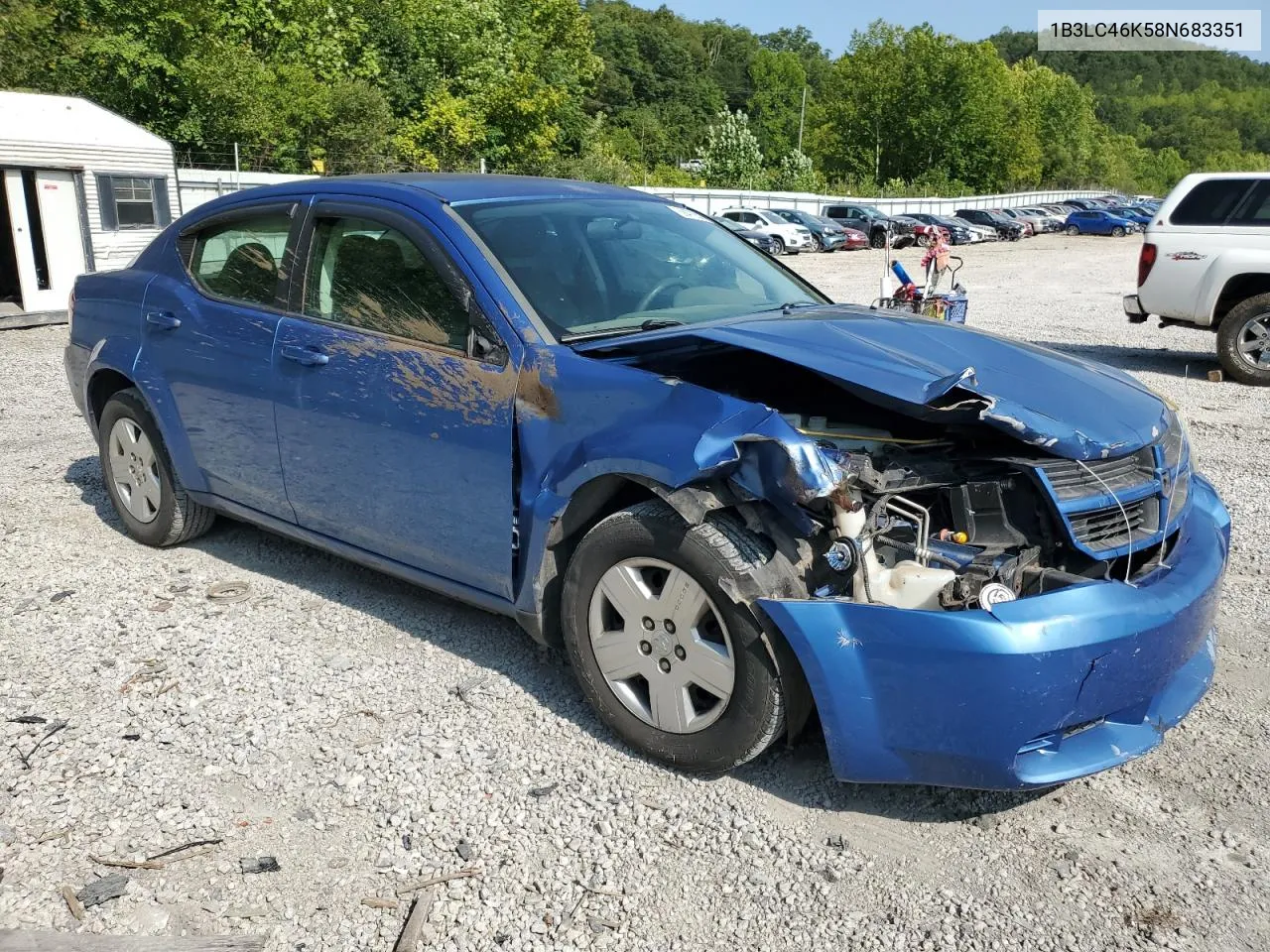 1B3LC46K58N683351 2008 Dodge Avenger Se