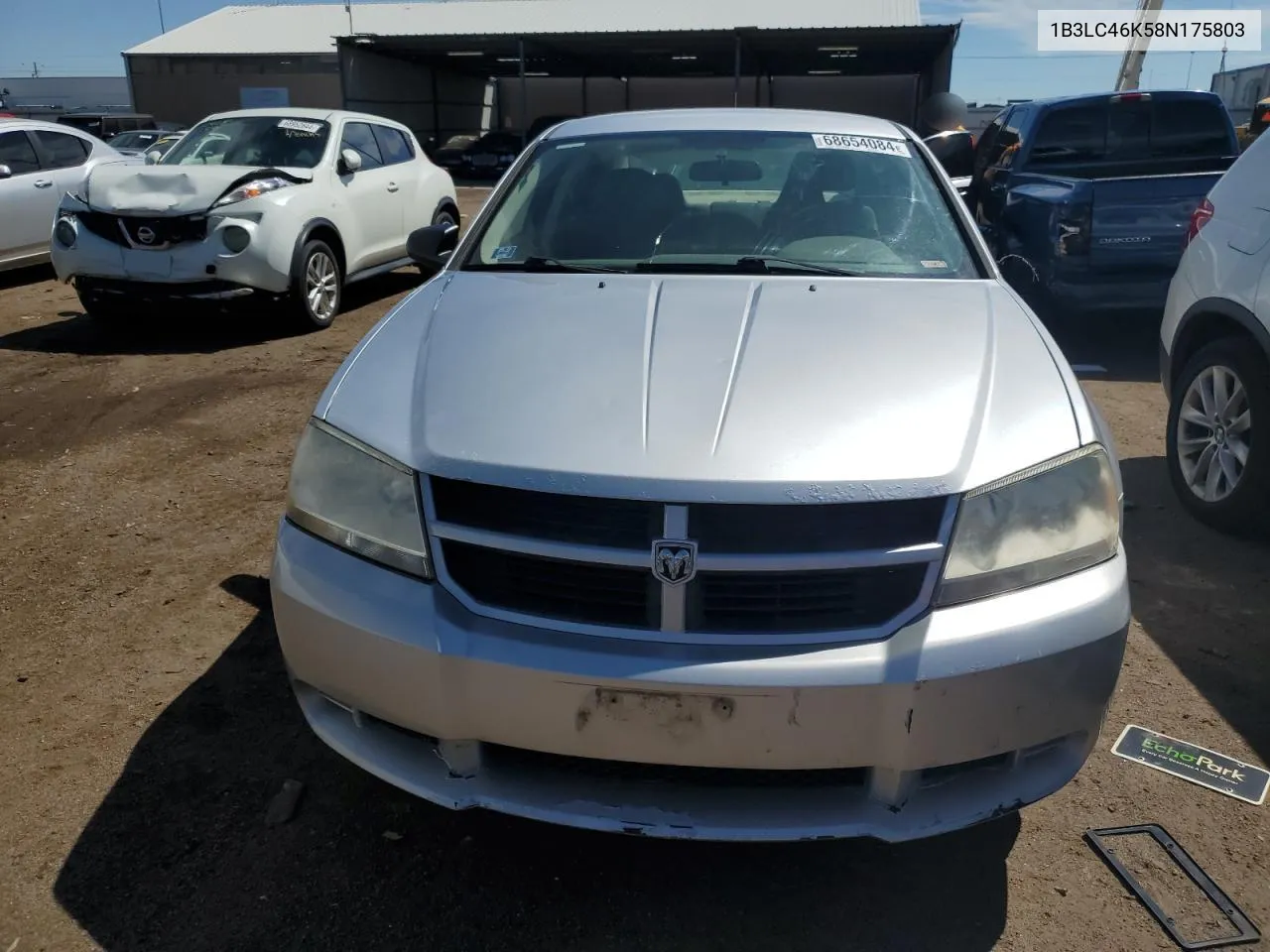 2008 Dodge Avenger Se VIN: 1B3LC46K58N175803 Lot: 68654084