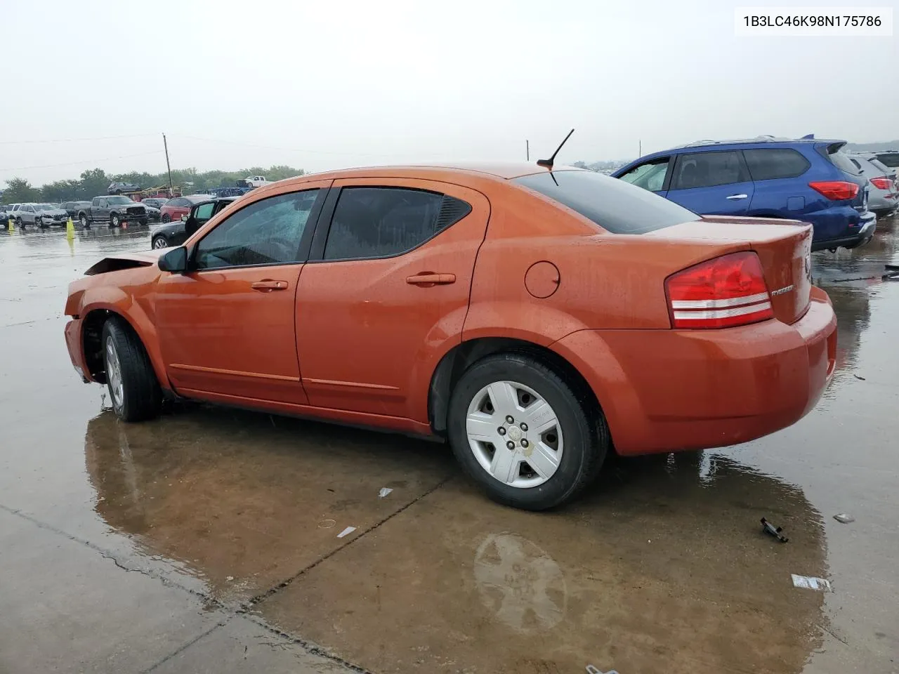 2008 Dodge Avenger Se VIN: 1B3LC46K98N175786 Lot: 69561034