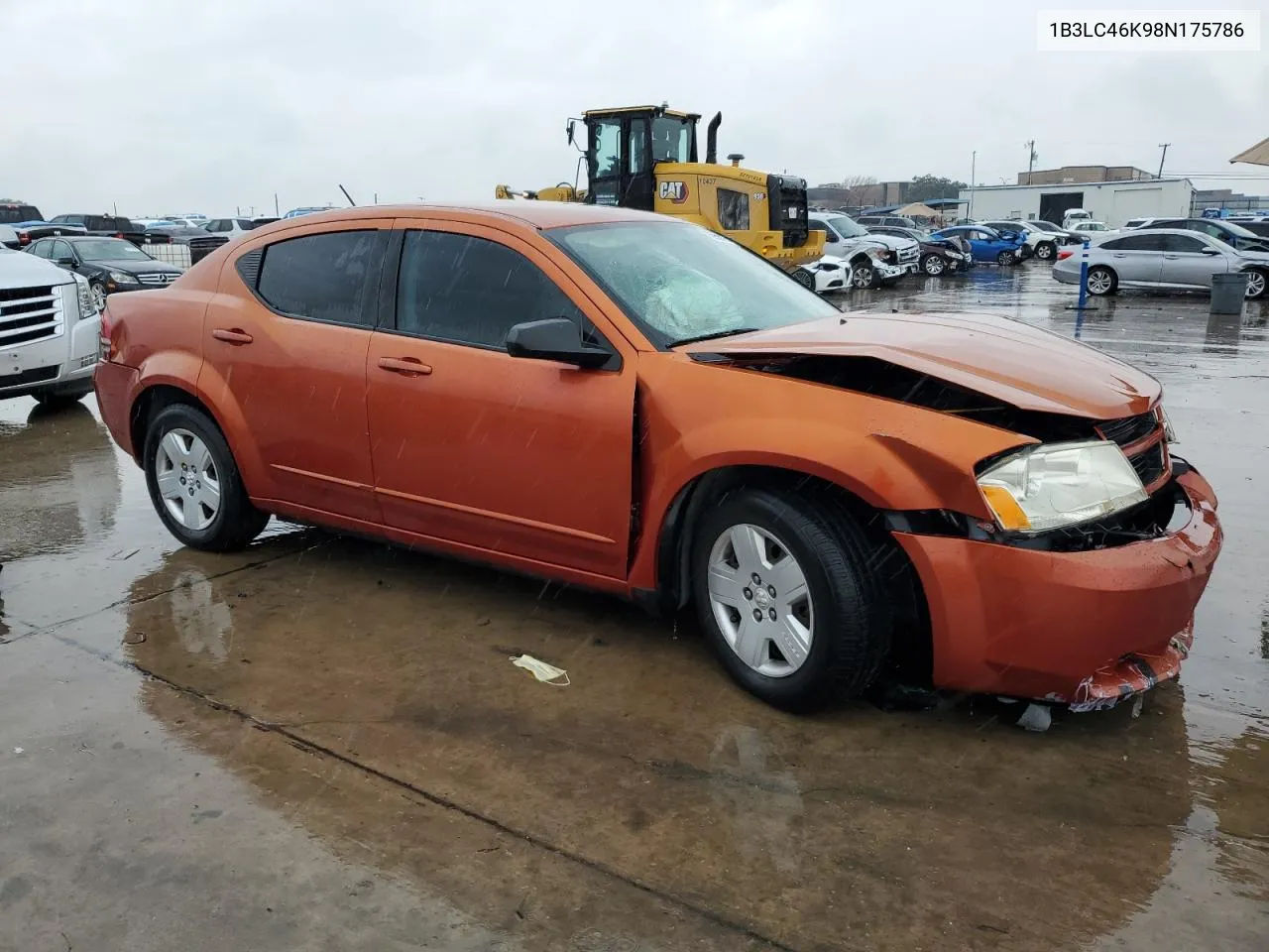 2008 Dodge Avenger Se VIN: 1B3LC46K98N175786 Lot: 69561034