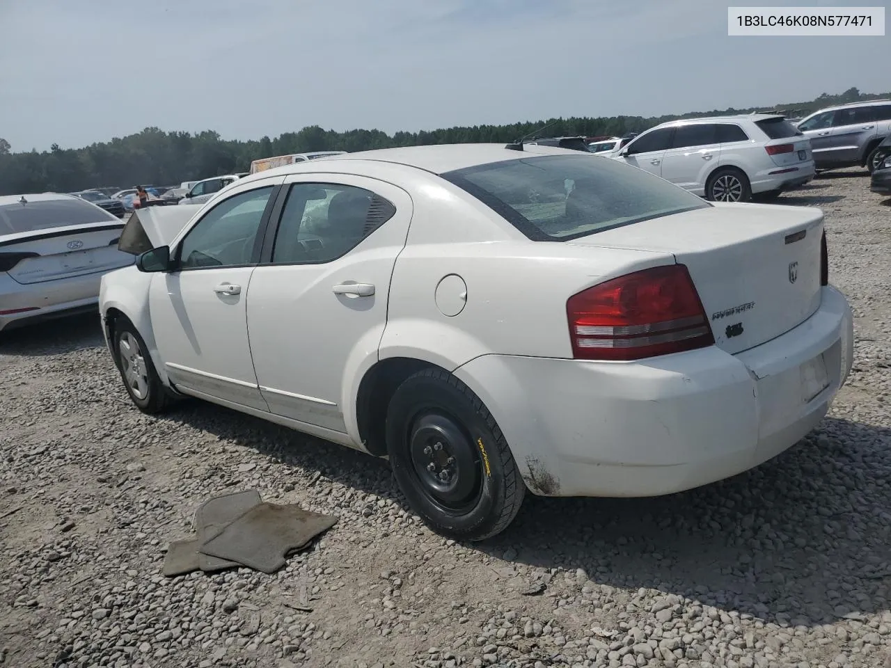 2008 Dodge Avenger Se VIN: 1B3LC46K08N577471 Lot: 69793494