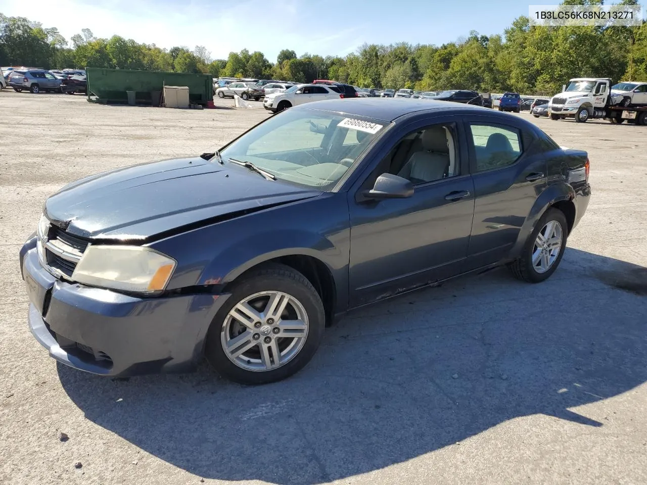 2008 Dodge Avenger Sxt VIN: 1B3LC56K68N213271 Lot: 69860554