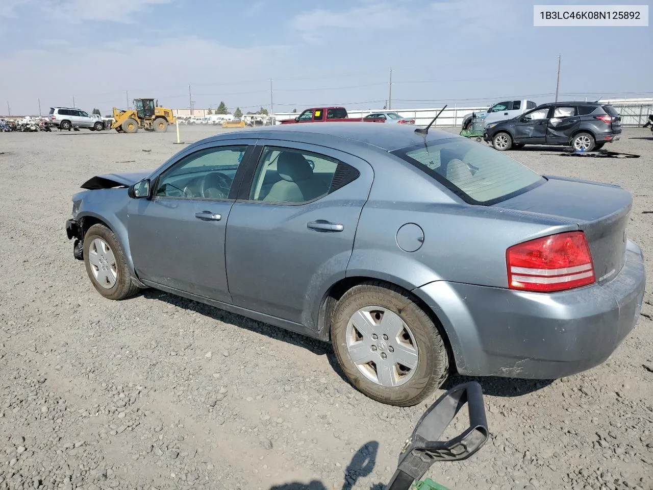 2008 Dodge Avenger Se VIN: 1B3LC46K08N125892 Lot: 70692574