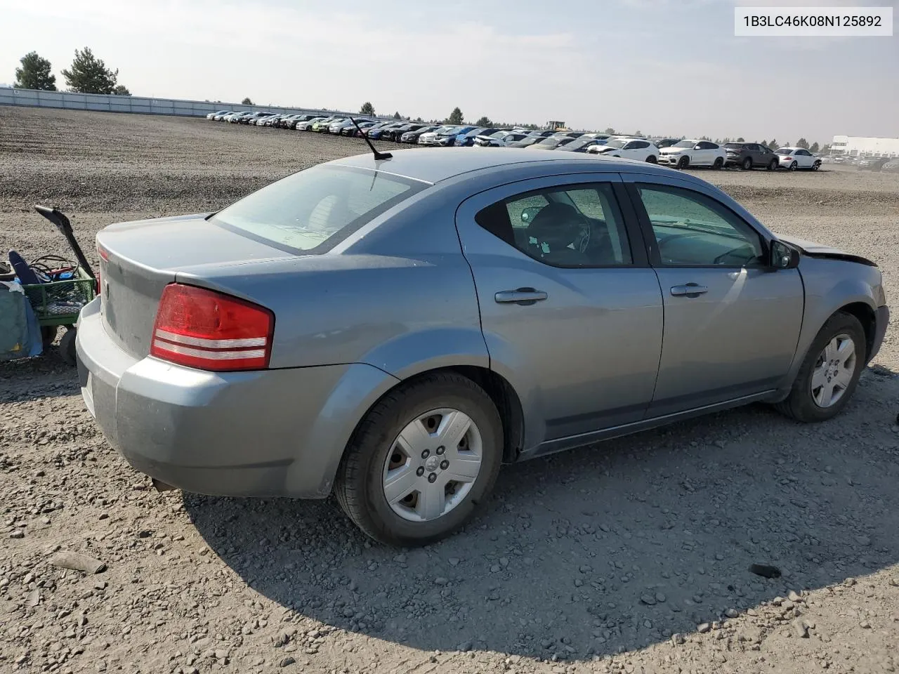 2008 Dodge Avenger Se VIN: 1B3LC46K08N125892 Lot: 70692574