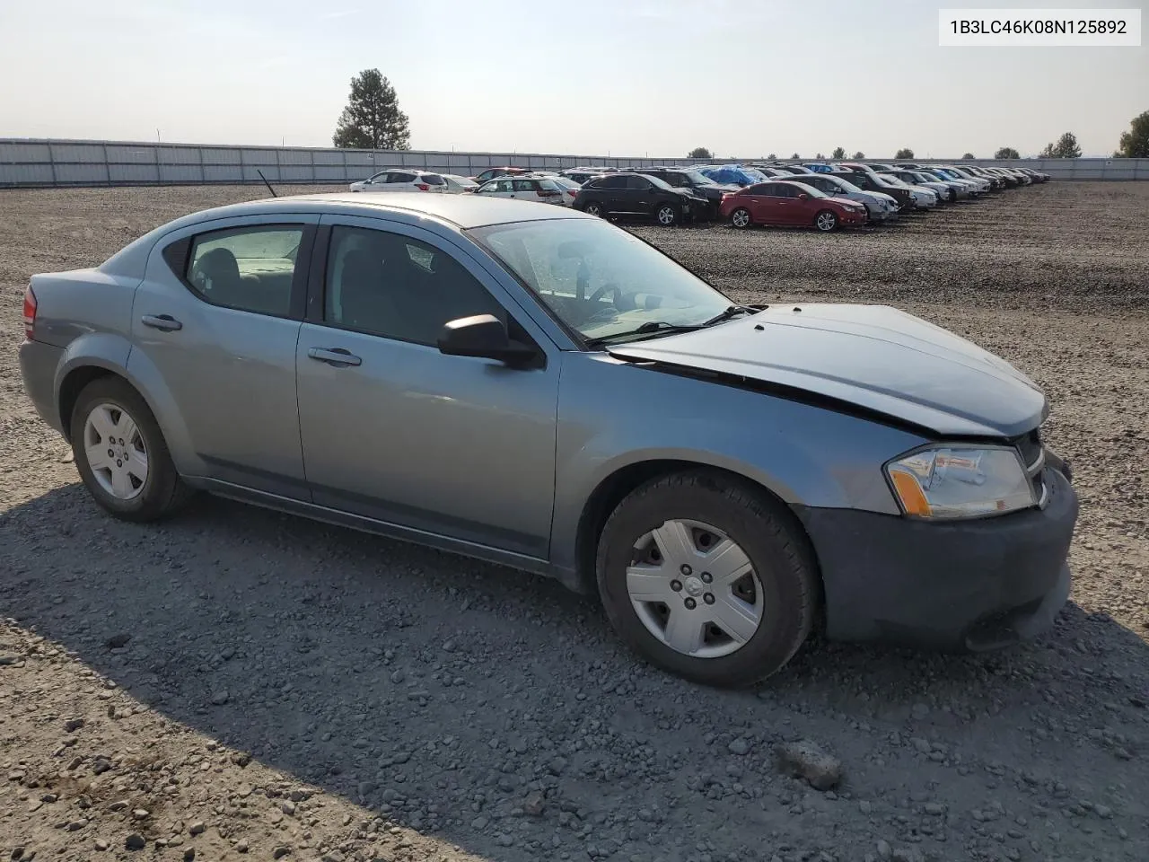 2008 Dodge Avenger Se VIN: 1B3LC46K08N125892 Lot: 70692574