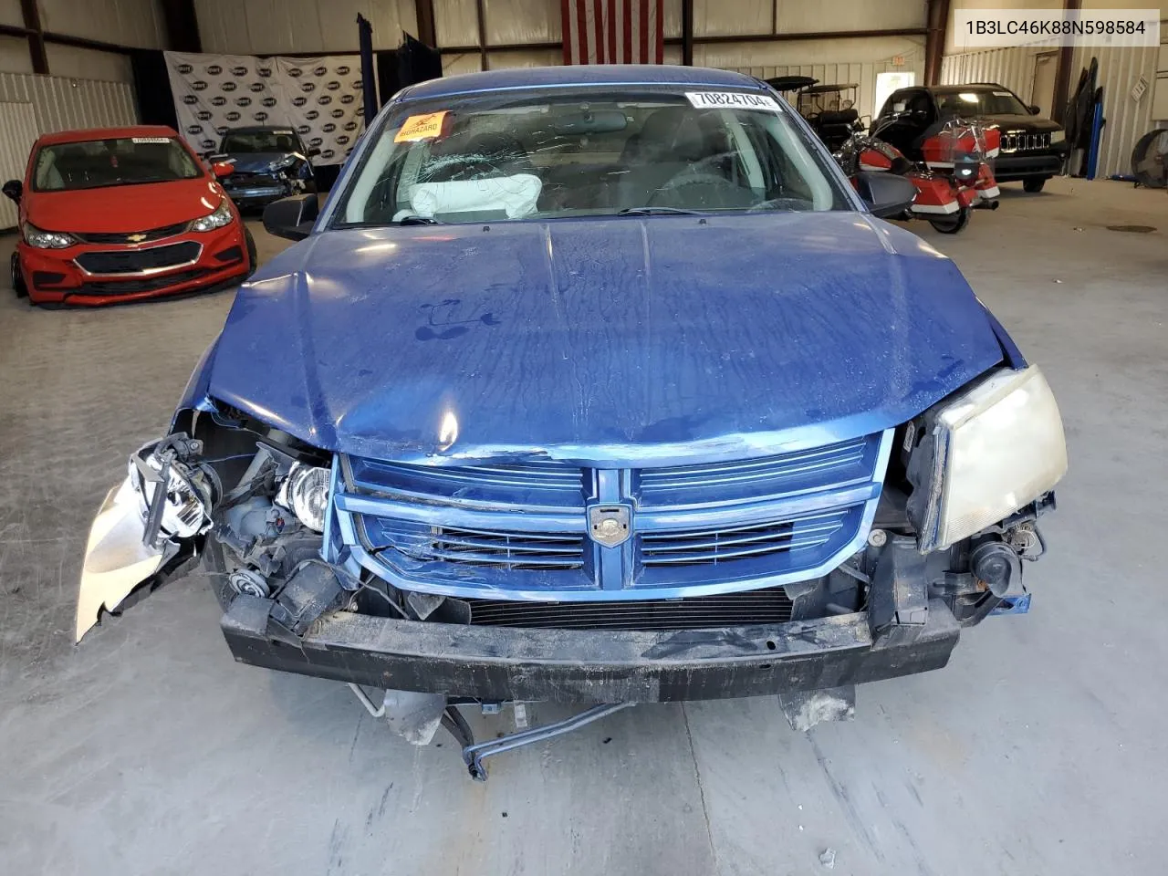 2008 Dodge Avenger Se VIN: 1B3LC46K88N598584 Lot: 70824704