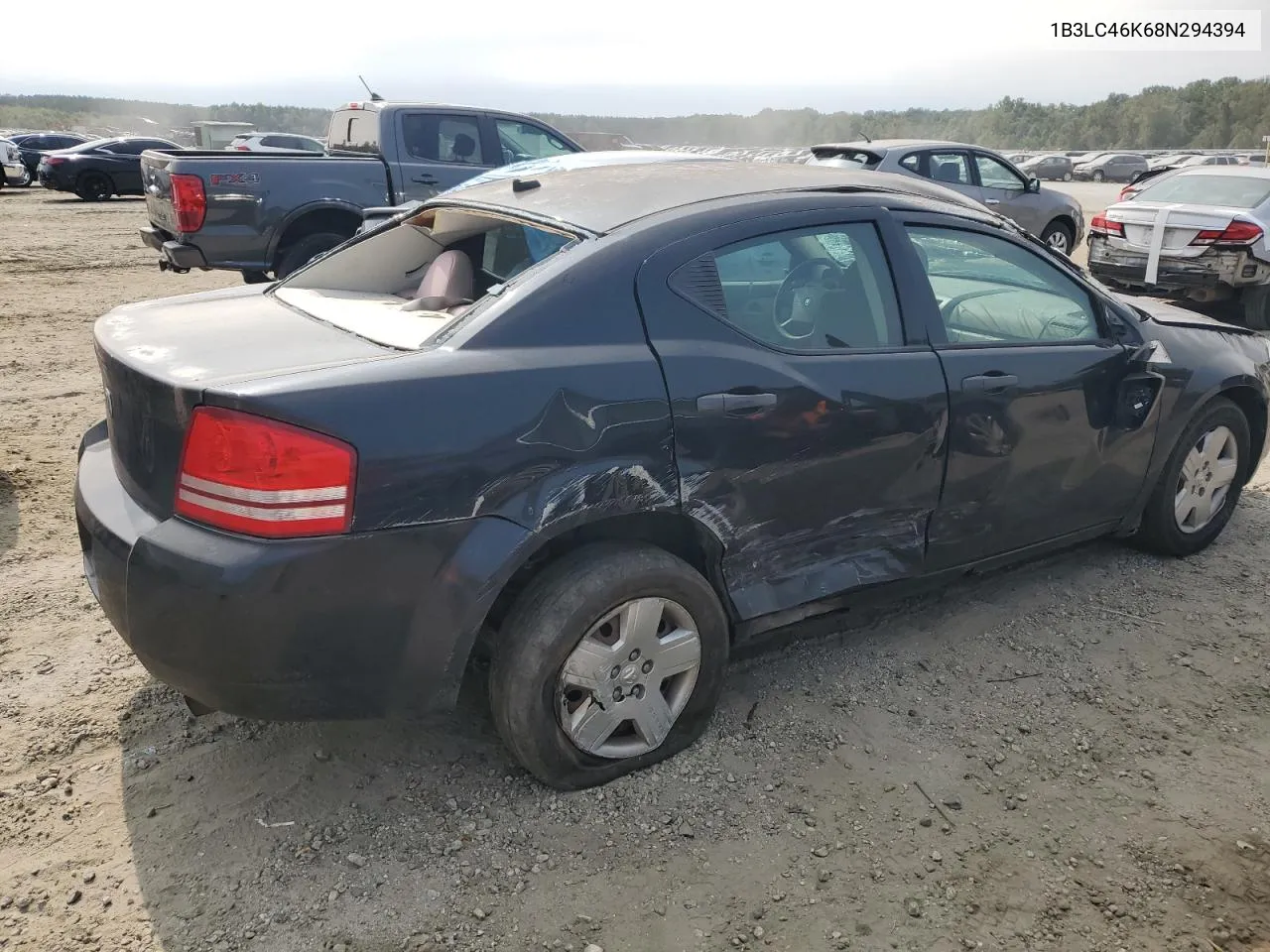 2008 Dodge Avenger Se VIN: 1B3LC46K68N294394 Lot: 70863584