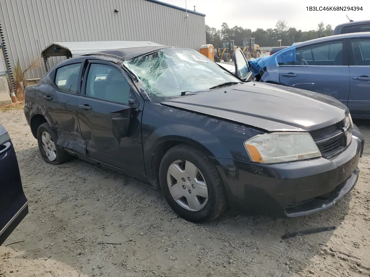 2008 Dodge Avenger Se VIN: 1B3LC46K68N294394 Lot: 70863584