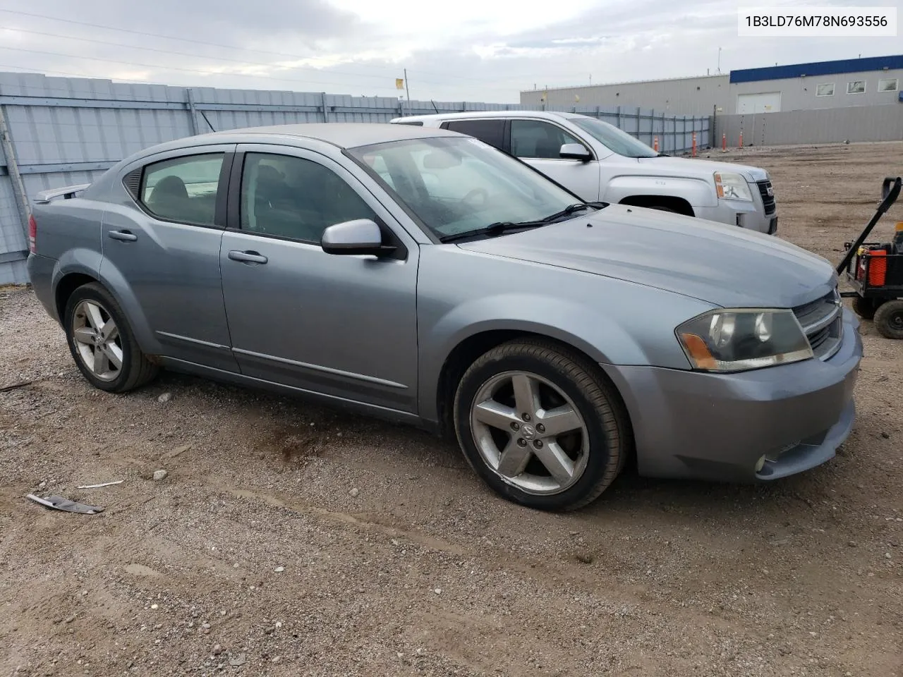 2008 Dodge Avenger R/T VIN: 1B3LD76M78N693556 Lot: 71341524