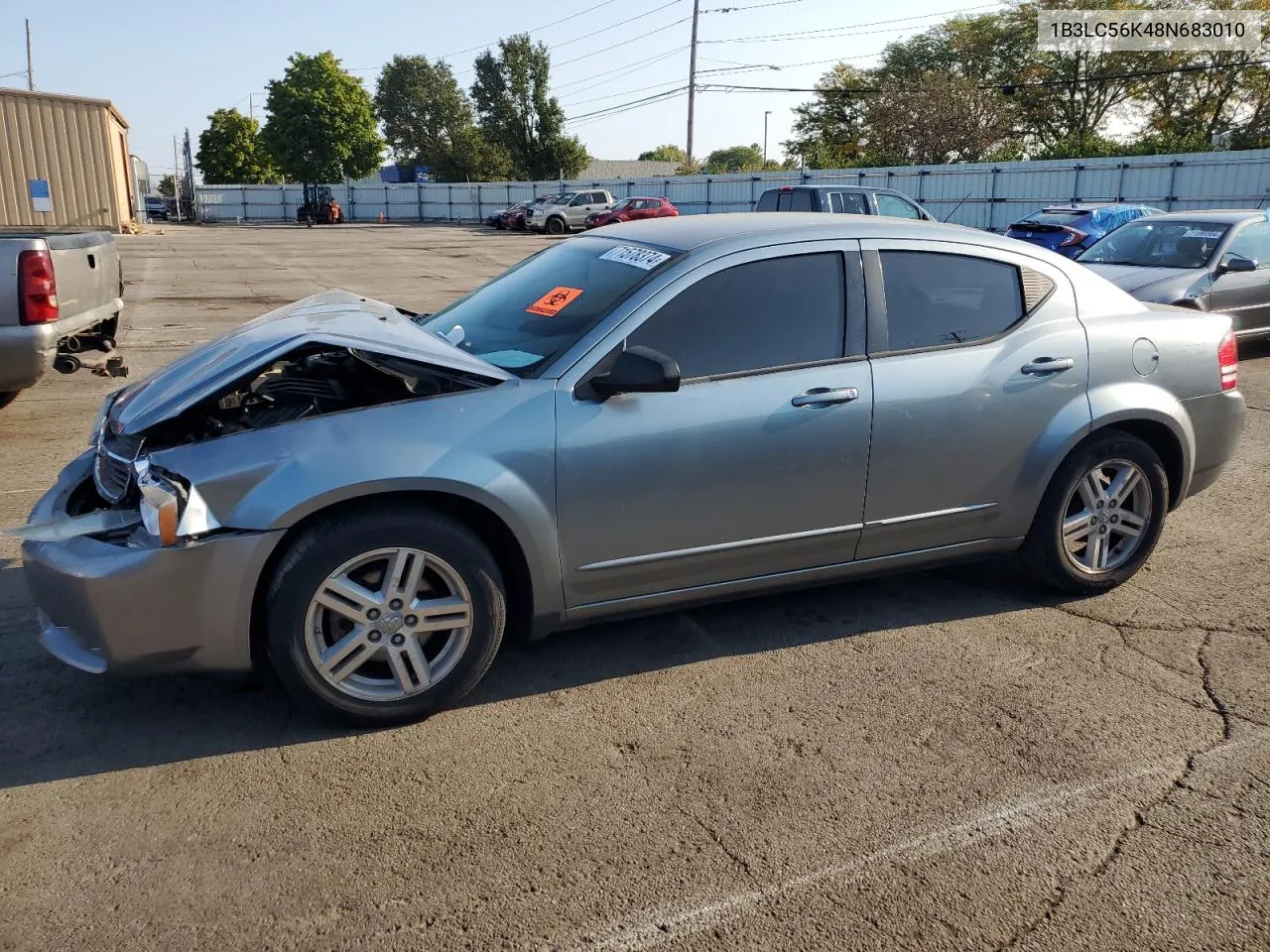 2008 Dodge Avenger Sxt VIN: 1B3LC56K48N683010 Lot: 71578374