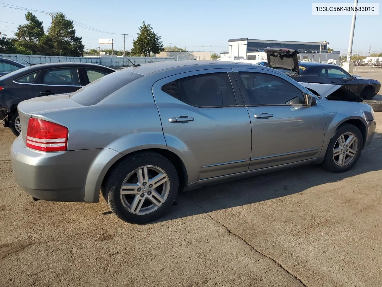 2008 Dodge Avenger Sxt VIN: 1B3LC56K48N683010 Lot: 71578374