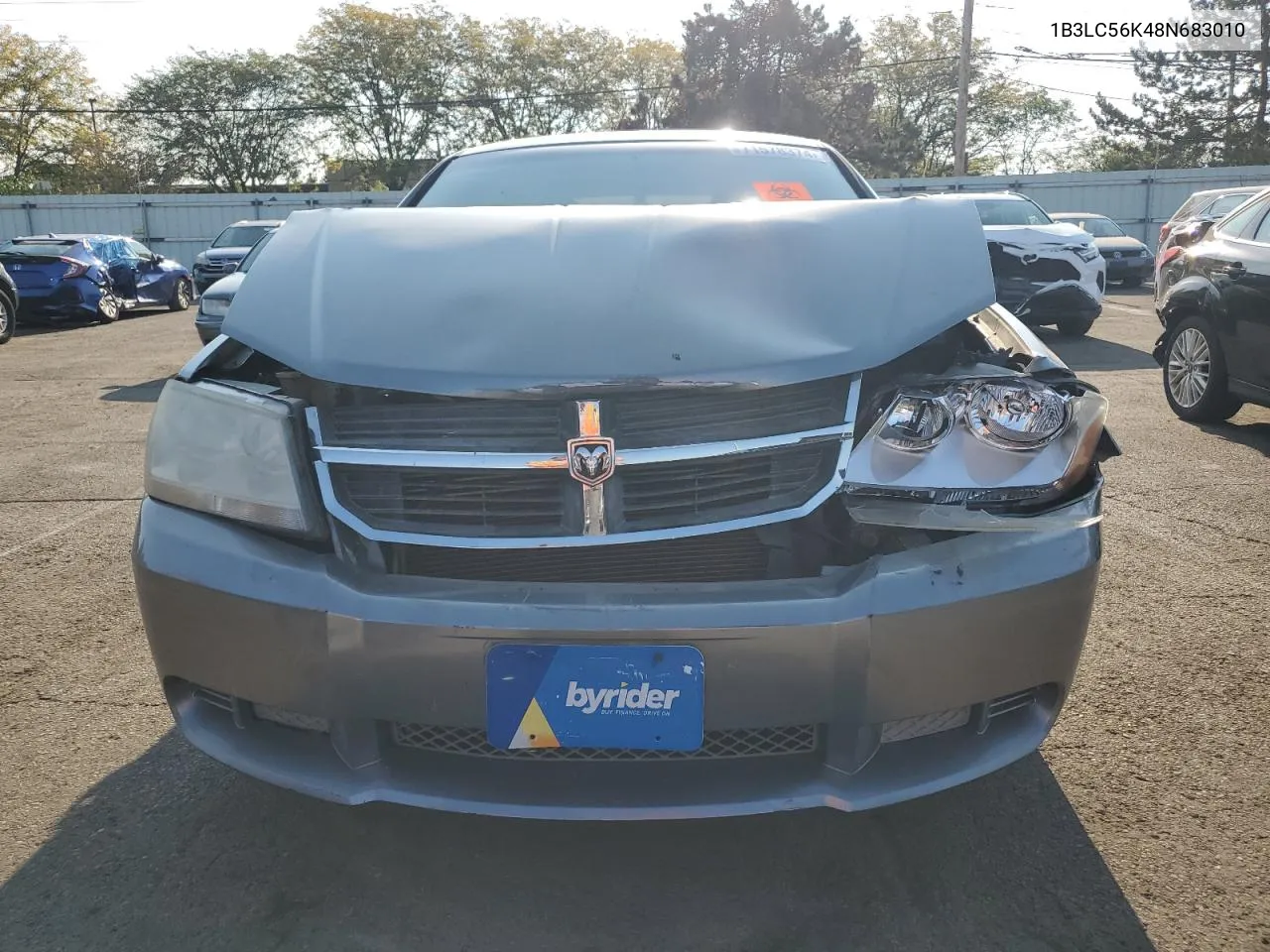 2008 Dodge Avenger Sxt VIN: 1B3LC56K48N683010 Lot: 71578374