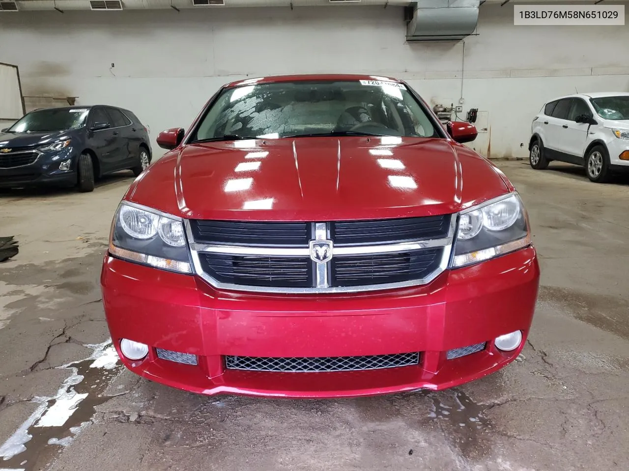 2008 Dodge Avenger R/T VIN: 1B3LD76M58N651029 Lot: 72031684