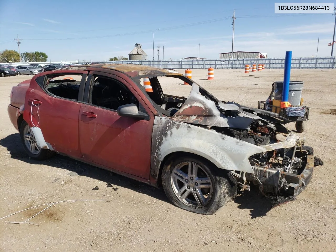 2008 Dodge Avenger Sxt VIN: 1B3LC56R28N684413 Lot: 73184094