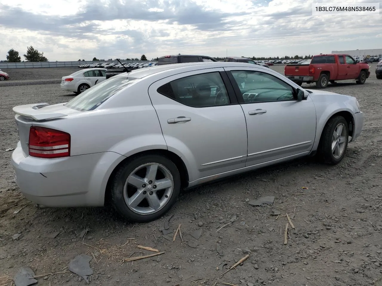 2008 Dodge Avenger R/T VIN: 1B3LC76M48N538465 Lot: 73222544