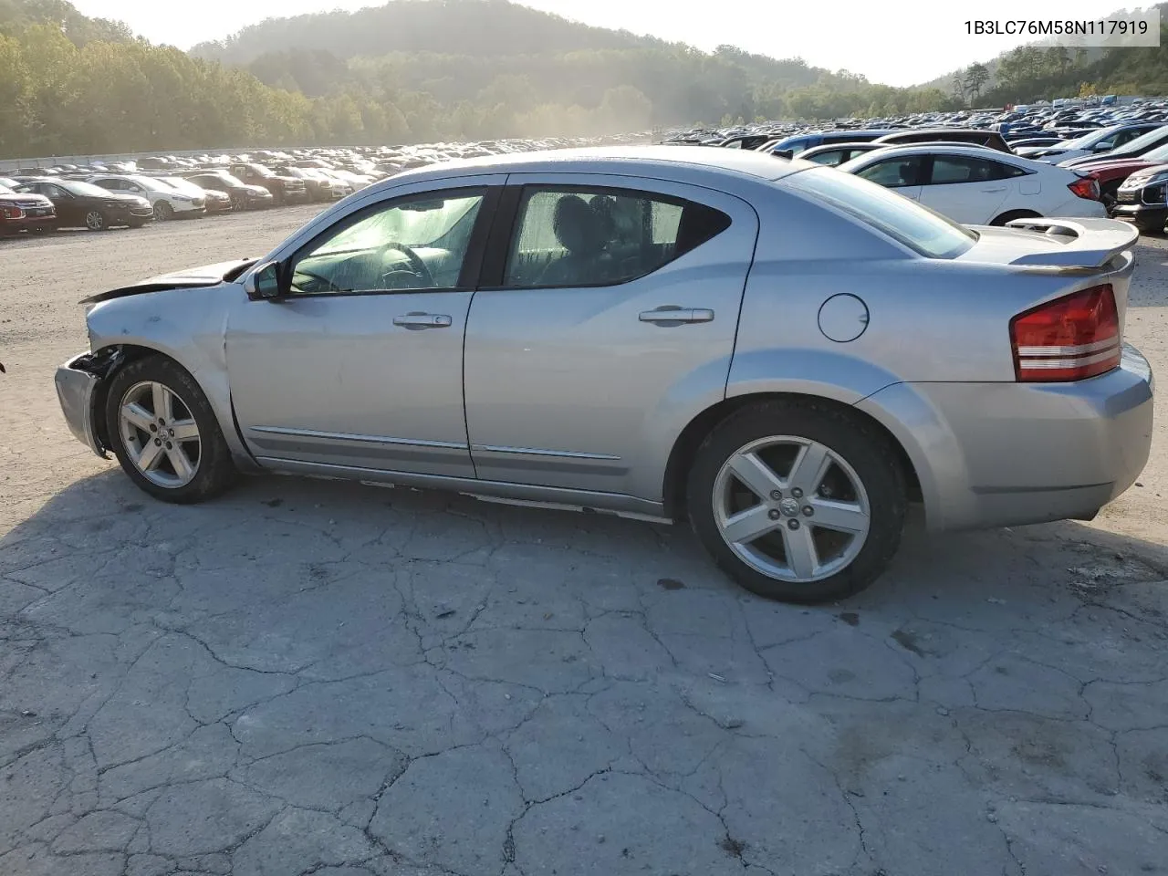 2008 Dodge Avenger R/T VIN: 1B3LC76M58N117919 Lot: 74069404