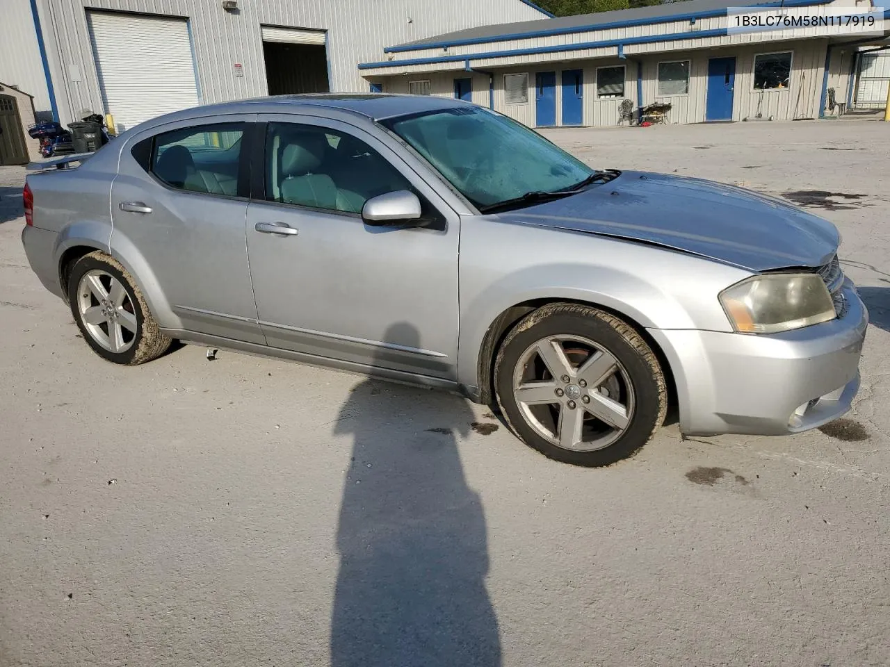 2008 Dodge Avenger R/T VIN: 1B3LC76M58N117919 Lot: 74069404