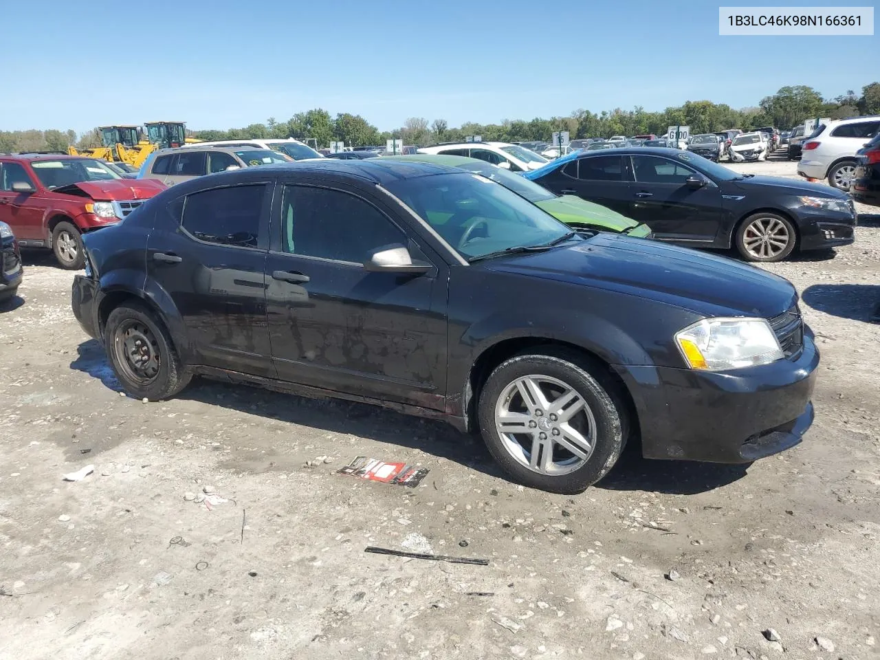 2008 Dodge Avenger Se VIN: 1B3LC46K98N166361 Lot: 74226724