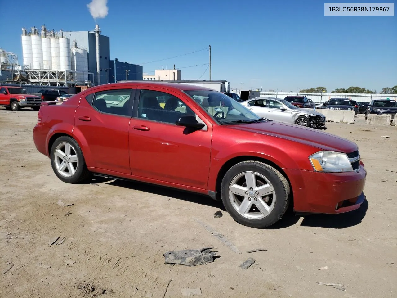 1B3LC56R38N179867 2008 Dodge Avenger Sxt