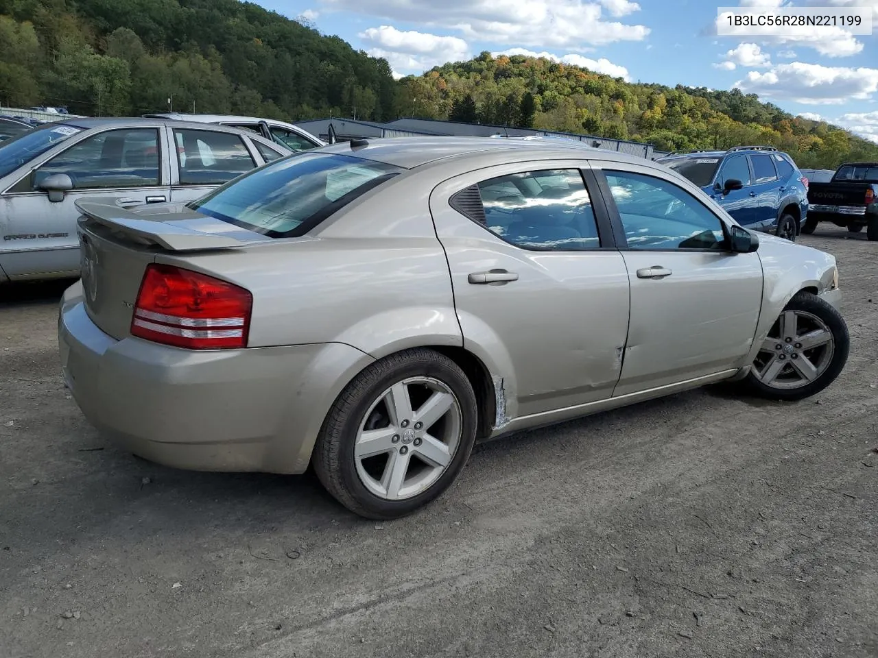 2008 Dodge Avenger Sxt VIN: 1B3LC56R28N221199 Lot: 74793224