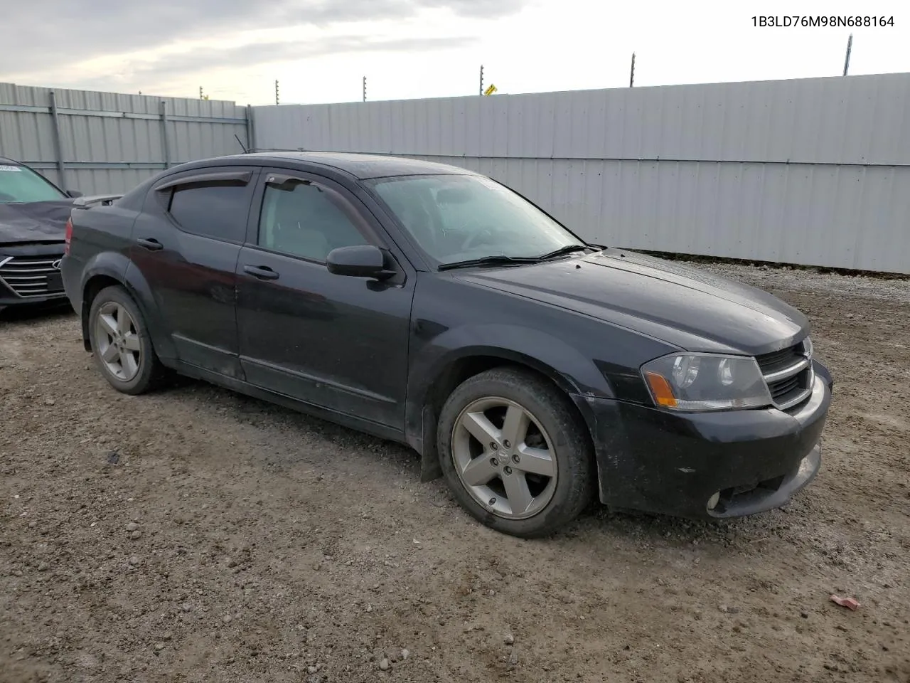 2008 Dodge Avenger R/T VIN: 1B3LD76M98N688164 Lot: 75026864