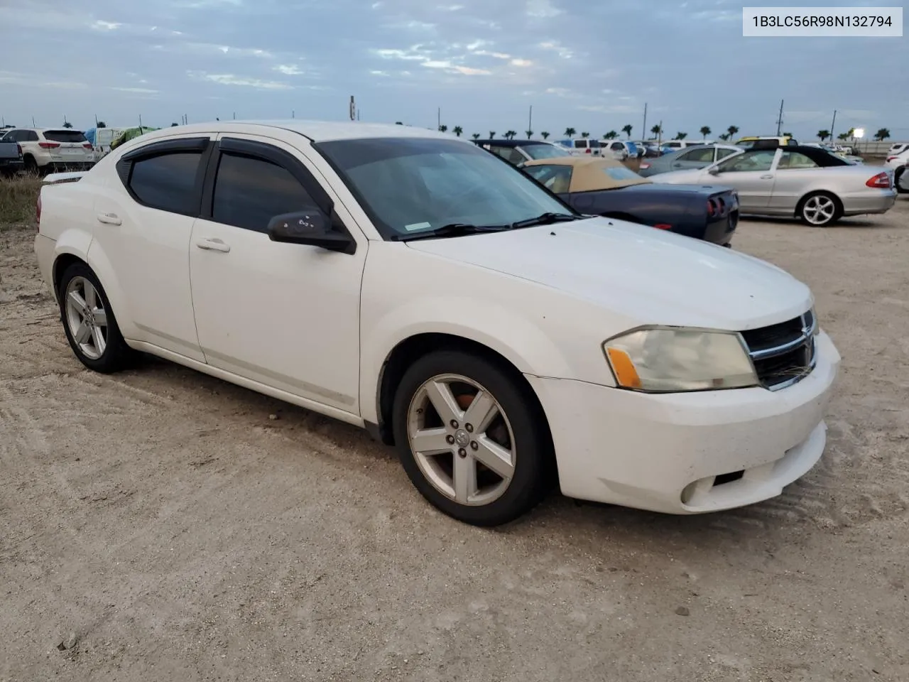 2008 Dodge Avenger Sxt VIN: 1B3LC56R98N132794 Lot: 75966174