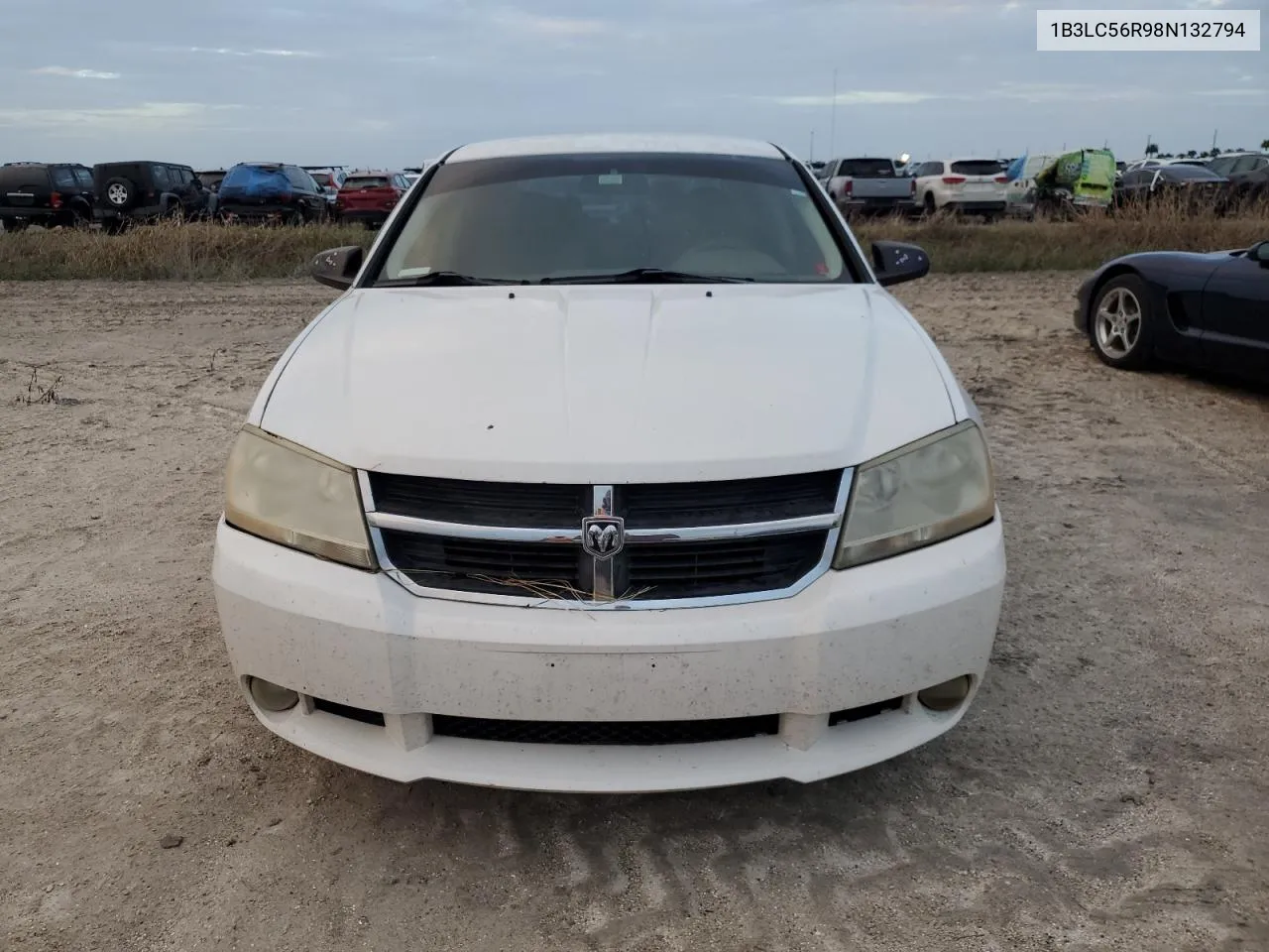 2008 Dodge Avenger Sxt VIN: 1B3LC56R98N132794 Lot: 75966174