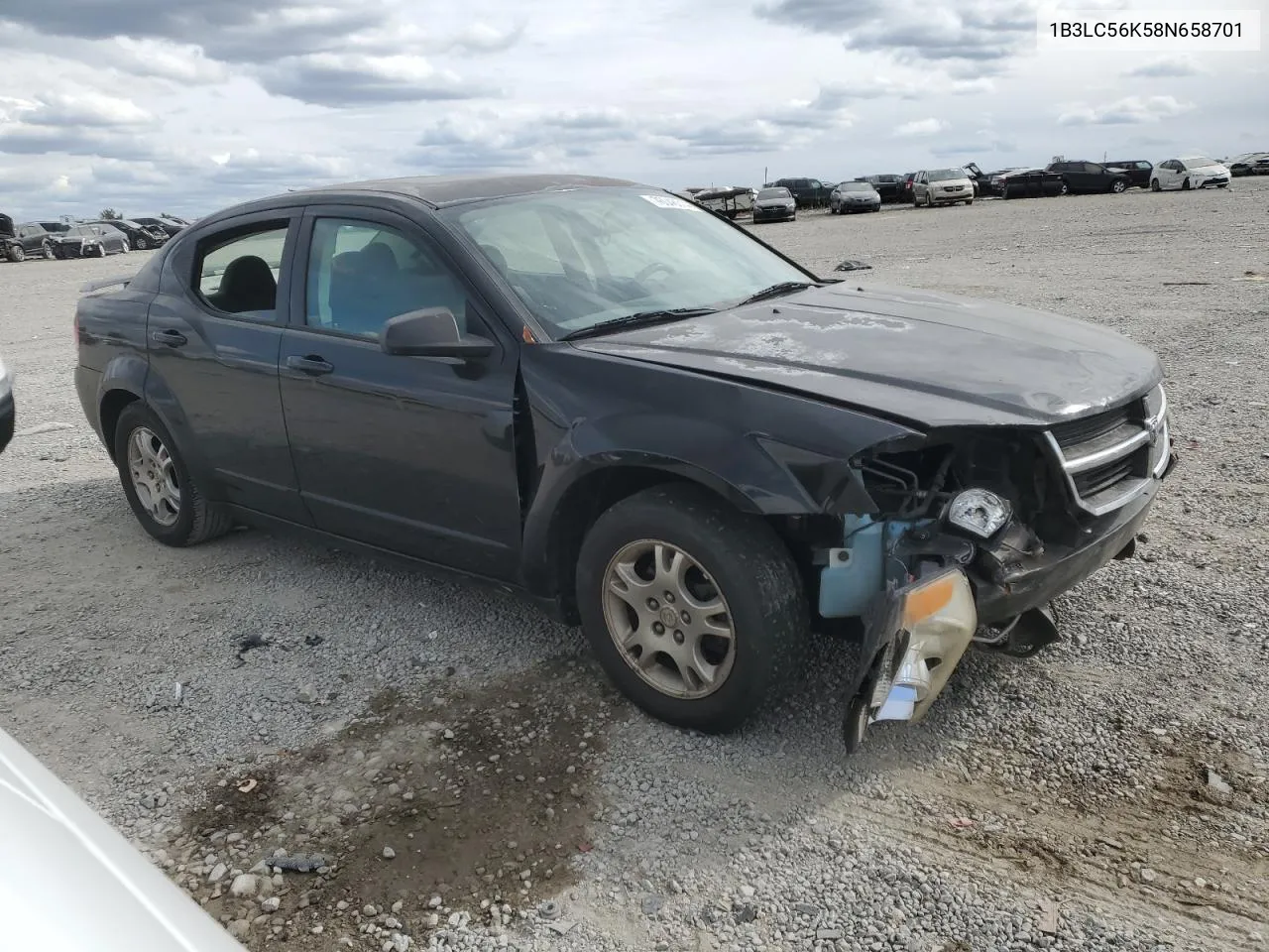 2008 Dodge Avenger Sxt VIN: 1B3LC56K58N658701 Lot: 76046014