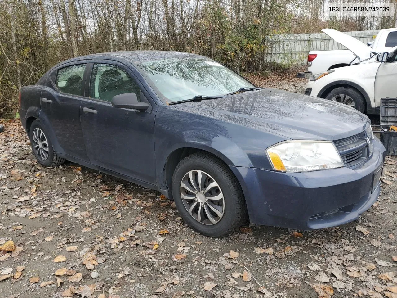 2008 Dodge Avenger Se VIN: 1B3LC46R58N242039 Lot: 77788014