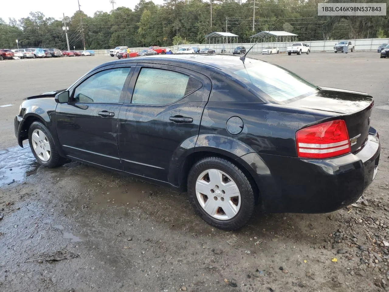 2008 Dodge Avenger Se VIN: 1B3LC46K98N537843 Lot: 78958584