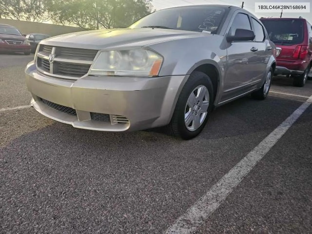 2008 Dodge Avenger Se VIN: 1B3LC46K28N168694 Lot: 79133634