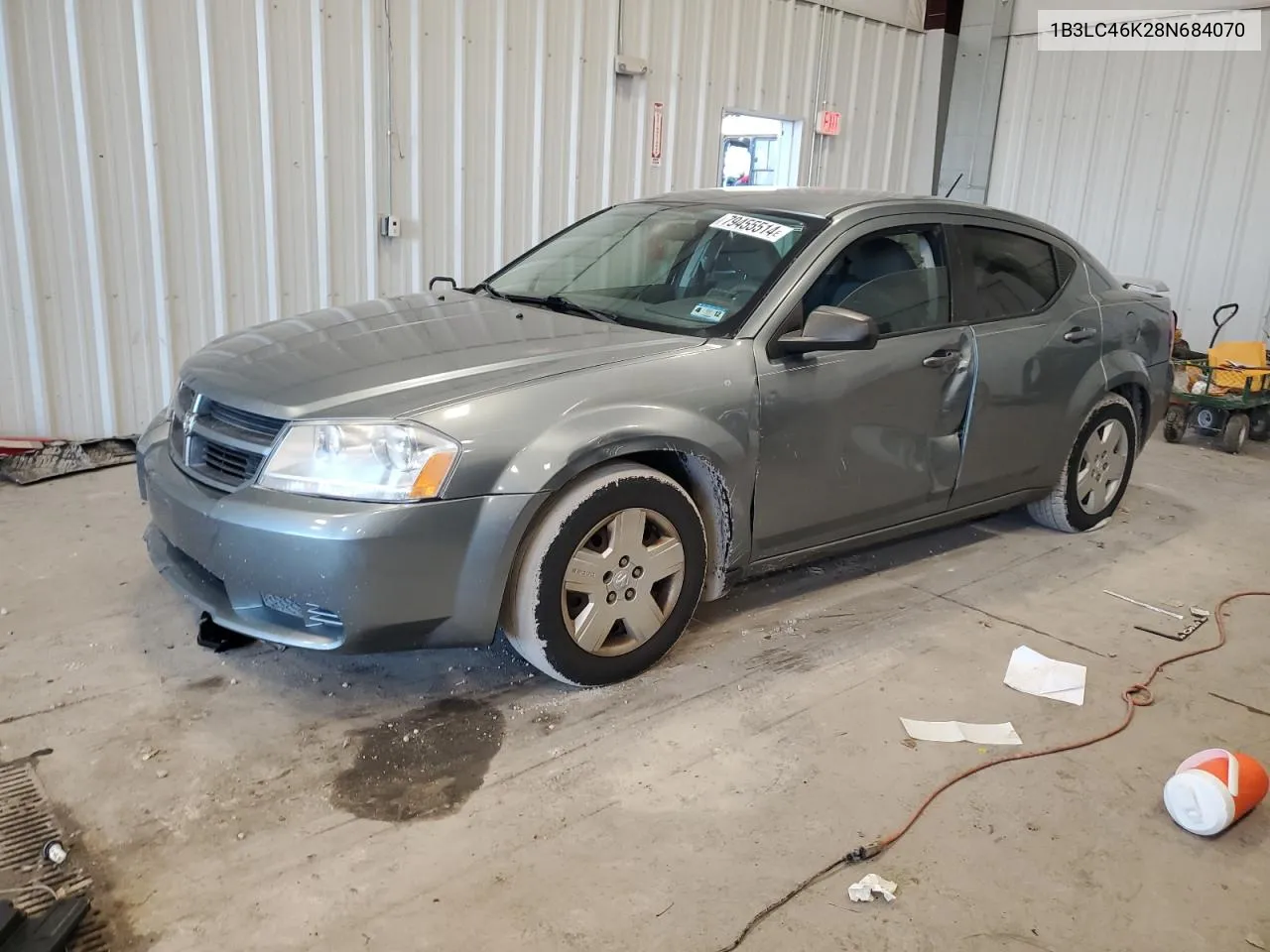 2008 Dodge Avenger Se VIN: 1B3LC46K28N684070 Lot: 79455514