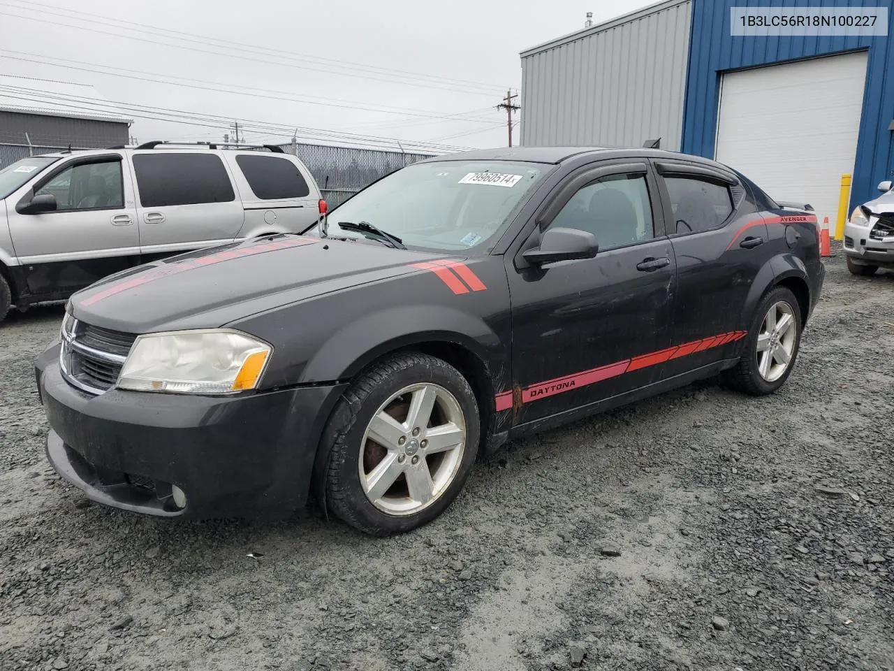 2008 Dodge Avenger Sxt VIN: 1B3LC56R18N100227 Lot: 79960514