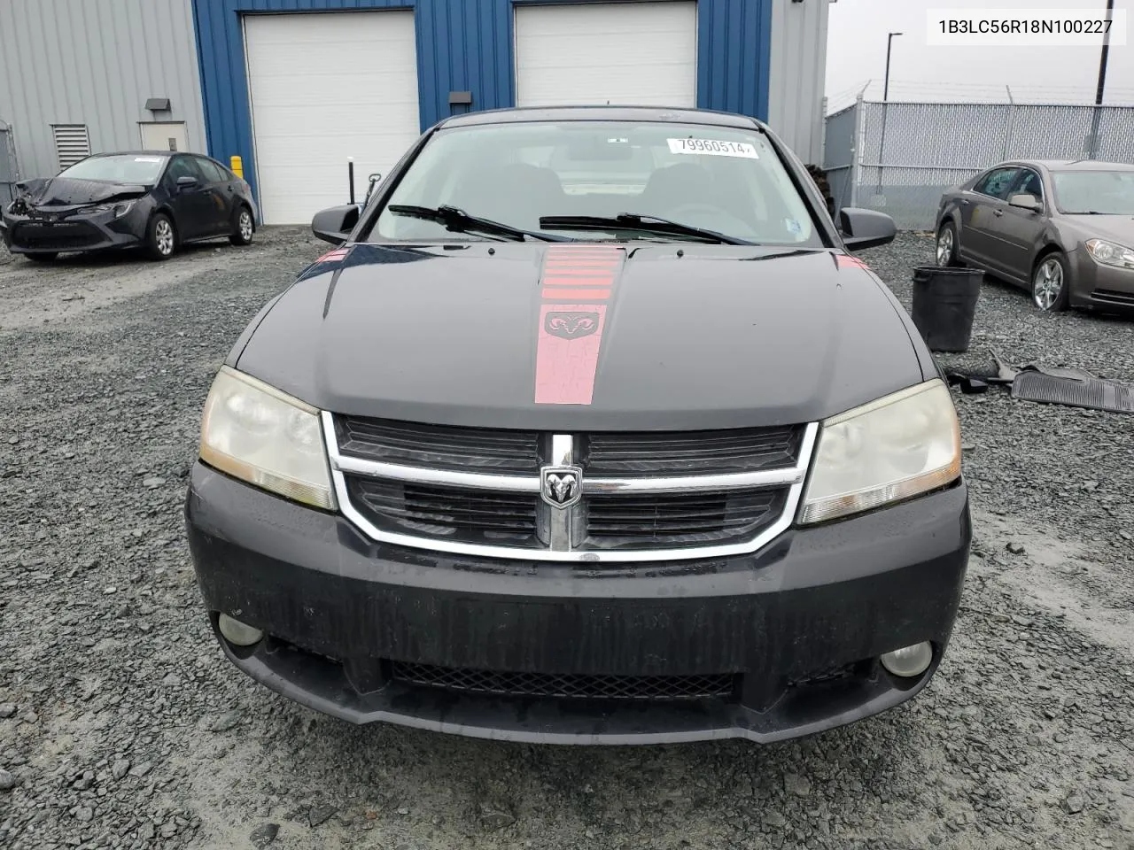 2008 Dodge Avenger Sxt VIN: 1B3LC56R18N100227 Lot: 79960514