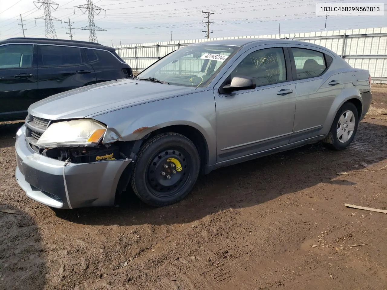 2009 Dodge Avenger Se VIN: 1B3LC46B29N562813 Lot: 48198224