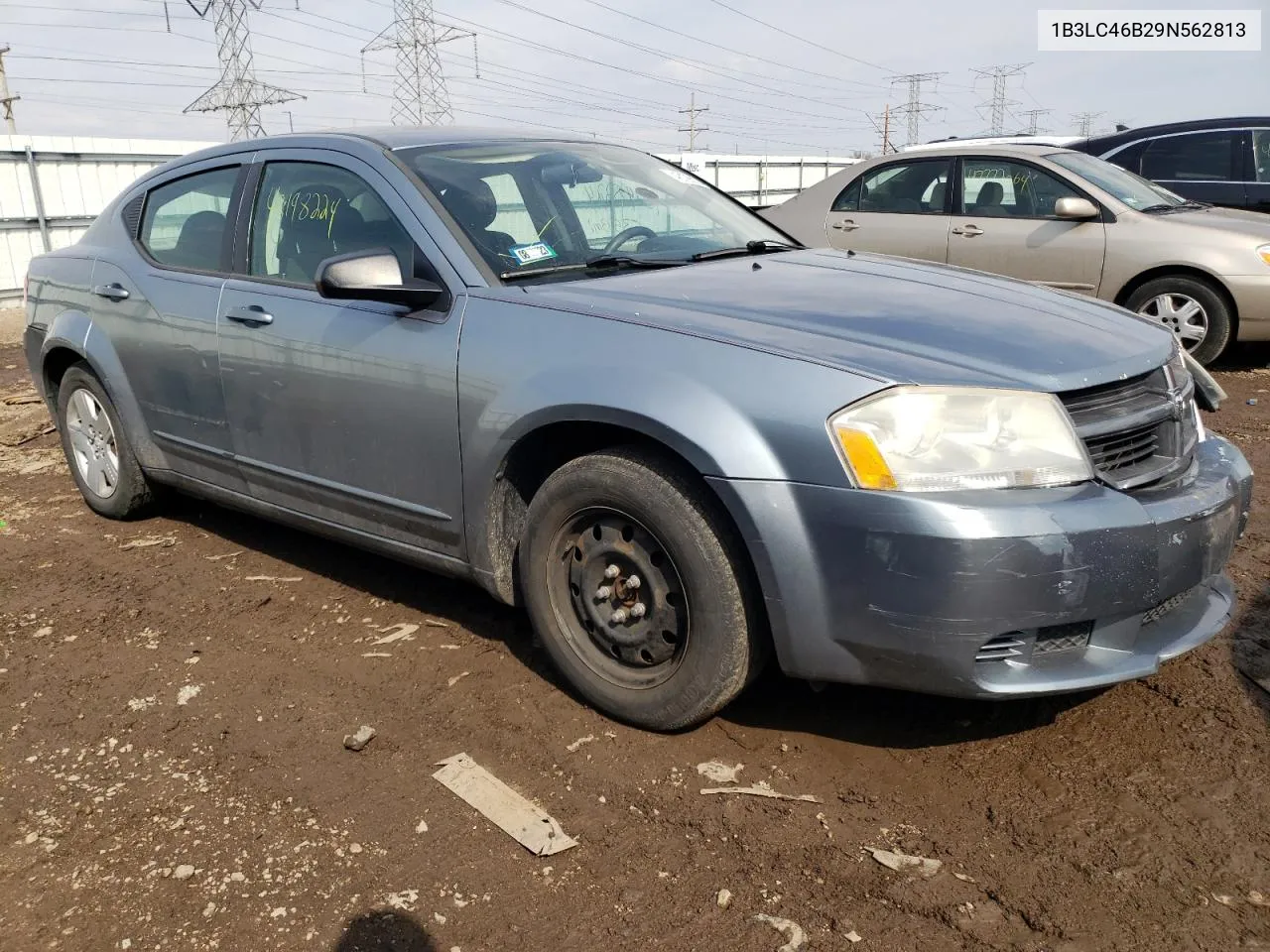 2009 Dodge Avenger Se VIN: 1B3LC46B29N562813 Lot: 48198224